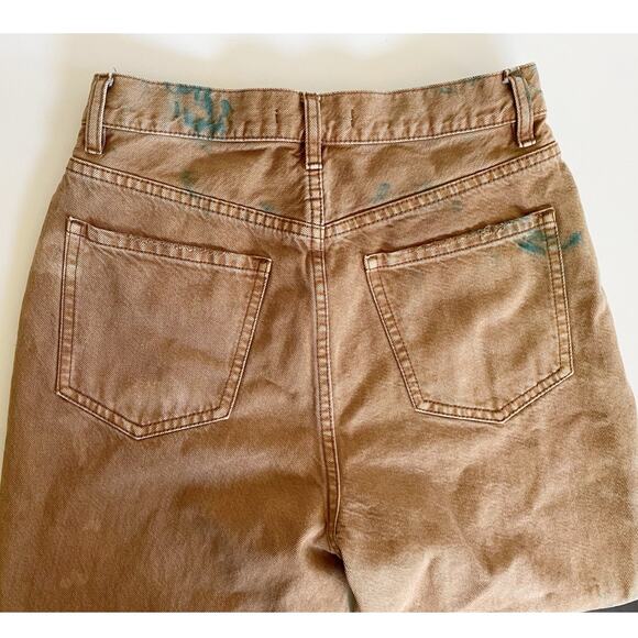 PacSun Tie Dye High Rise Bootcut Jeans Brown/Teal 27 X 32‎ - Picture 10 of 12